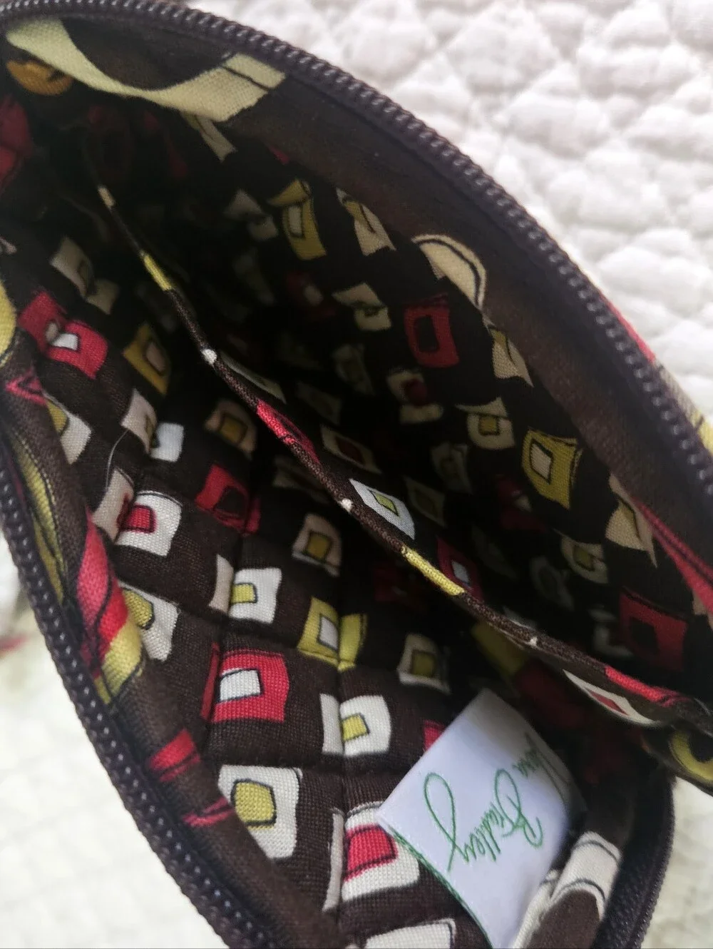Vera Bradley Puccini zippered wristlet